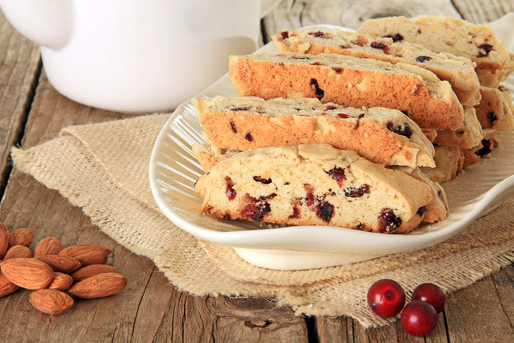 Cranberry Almond Biscotti