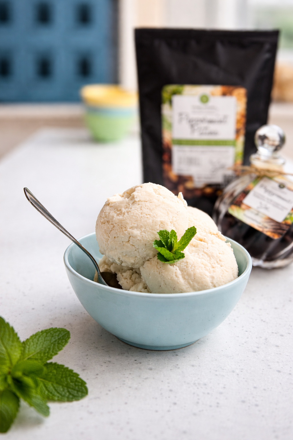 Dairy-Free  Peppermint Patina Ice Cream