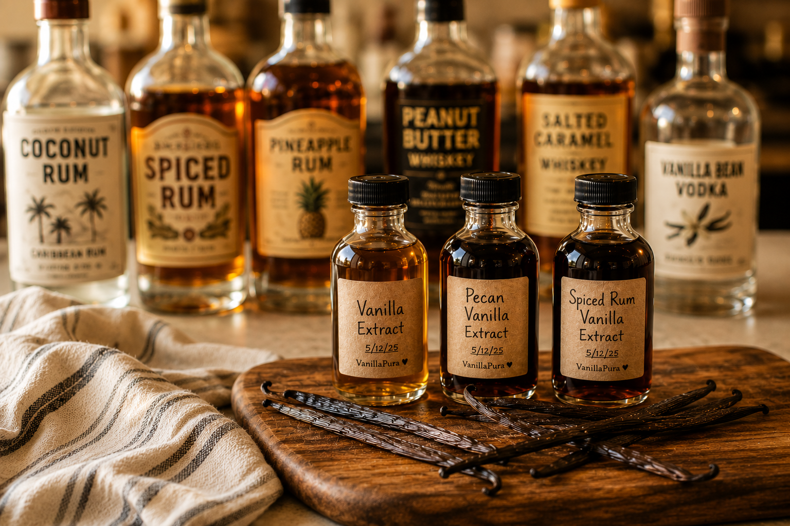 Can You Make Homemade Extracts with Flavored Spirits?