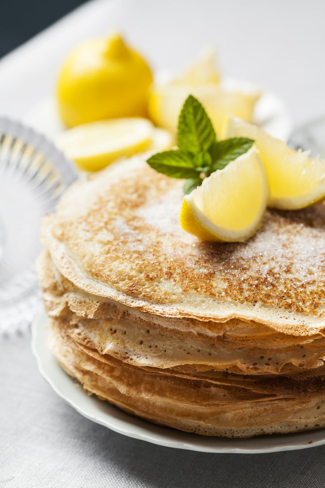 Lemon ricotta pancakes