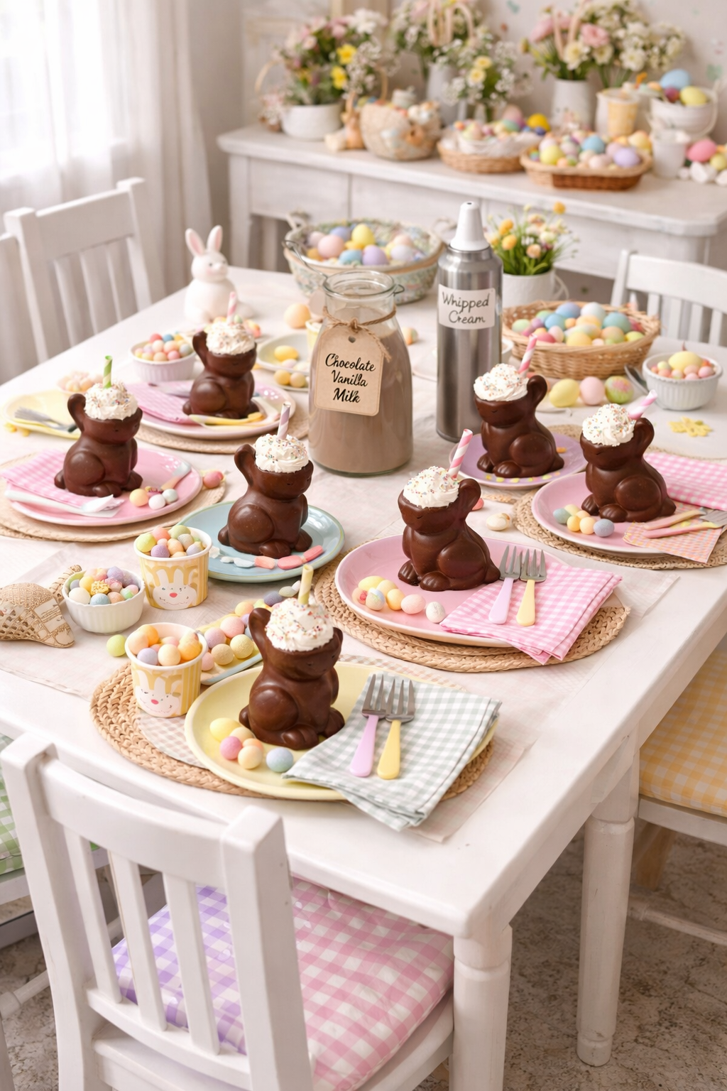 Chocolate Vanilla Bunny Milk