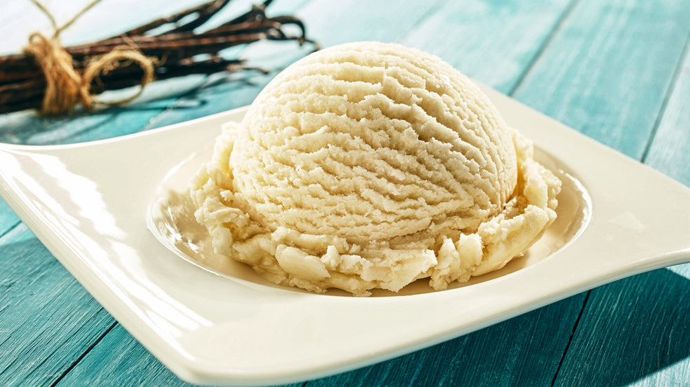Homemade No-Churn Vanilla Ice Cream!