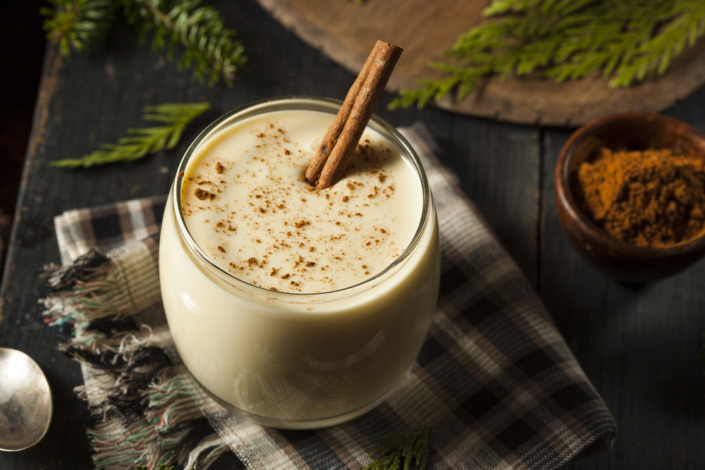 Vanilla Spiced Homemade Eggnog