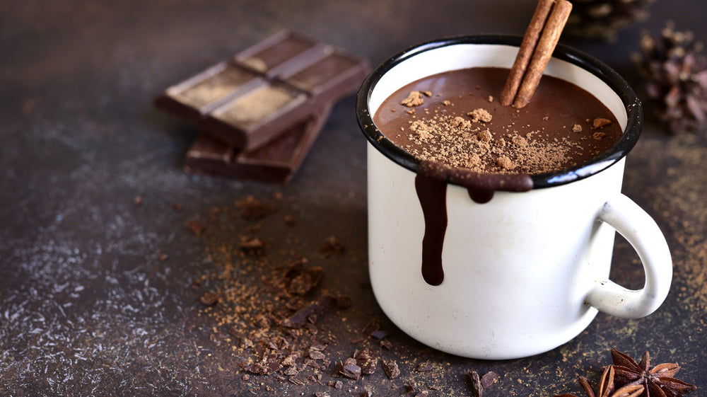 Homemade Vanilla Infused Hot Chocolate