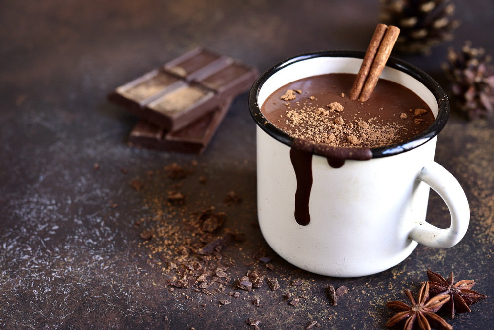 Homemade Vanilla Infused Hot Chocolate