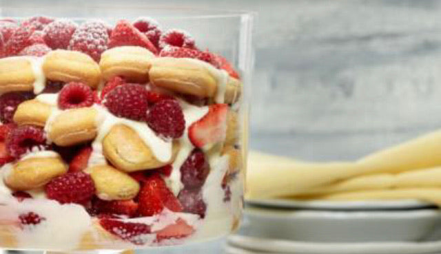 Lemon Raspberry Trifle