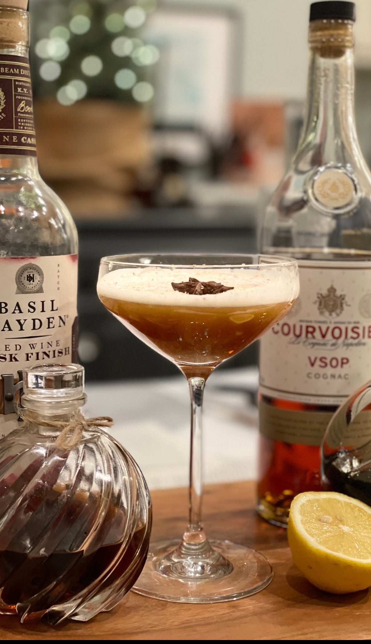 The Winter Spiced Whiskey Sour