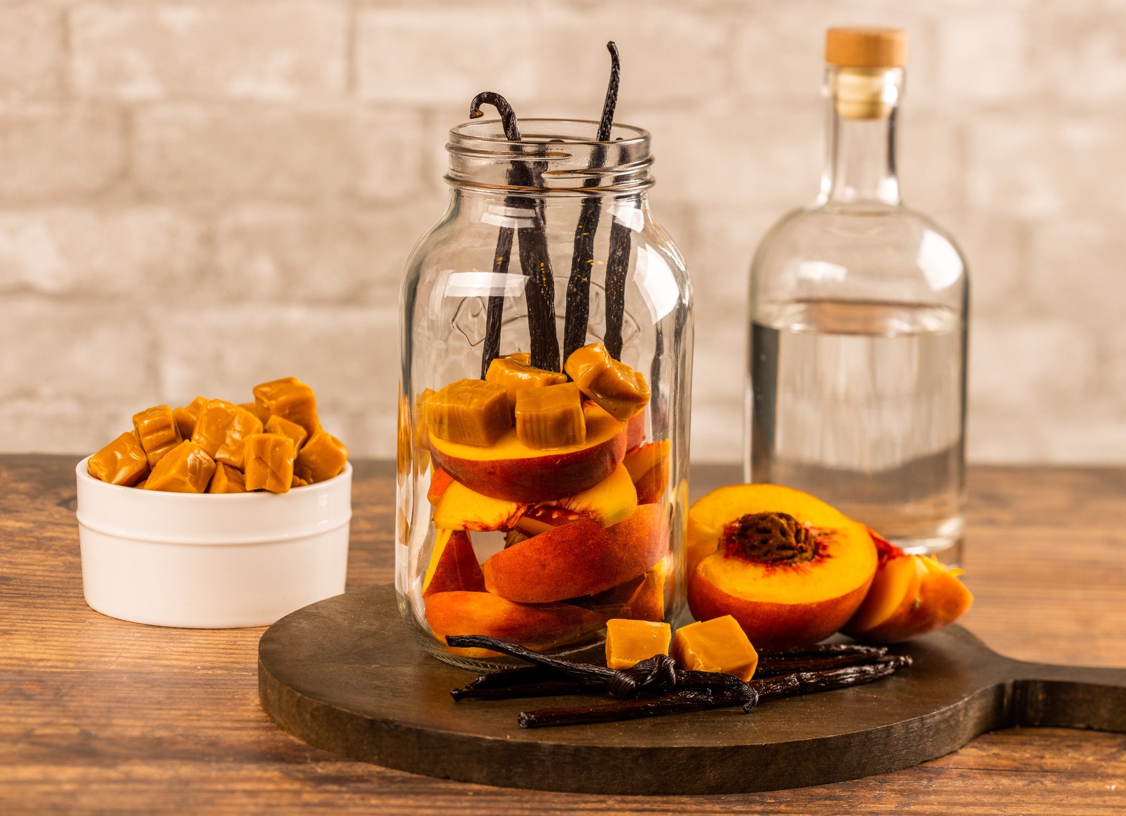 Peach & Caramel Vanilla Extract