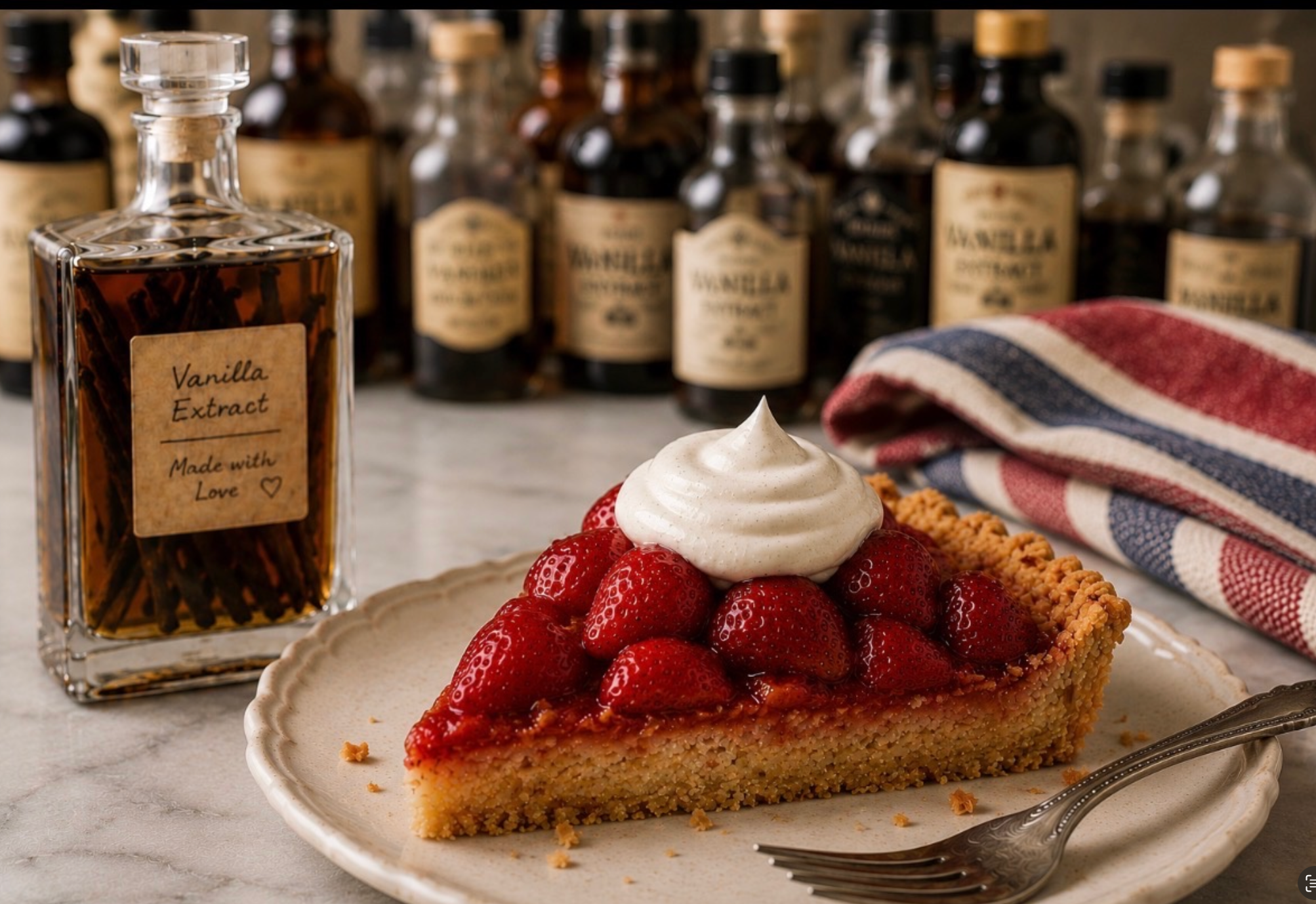 Aunt Ilene's Fresh Strawberry Pie With a Coconut Shortbread Crust
