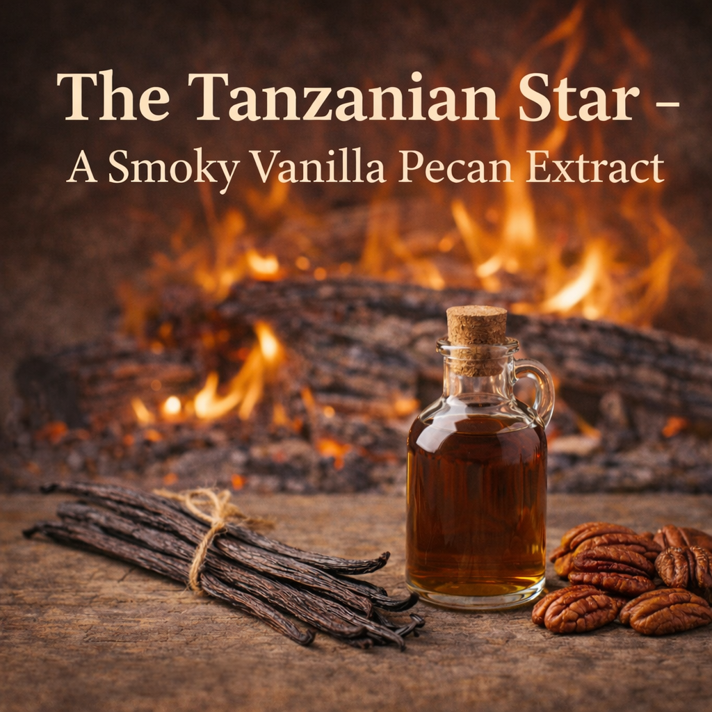 Tanzanian Star - A Smoky Vanilla Pecan Extract