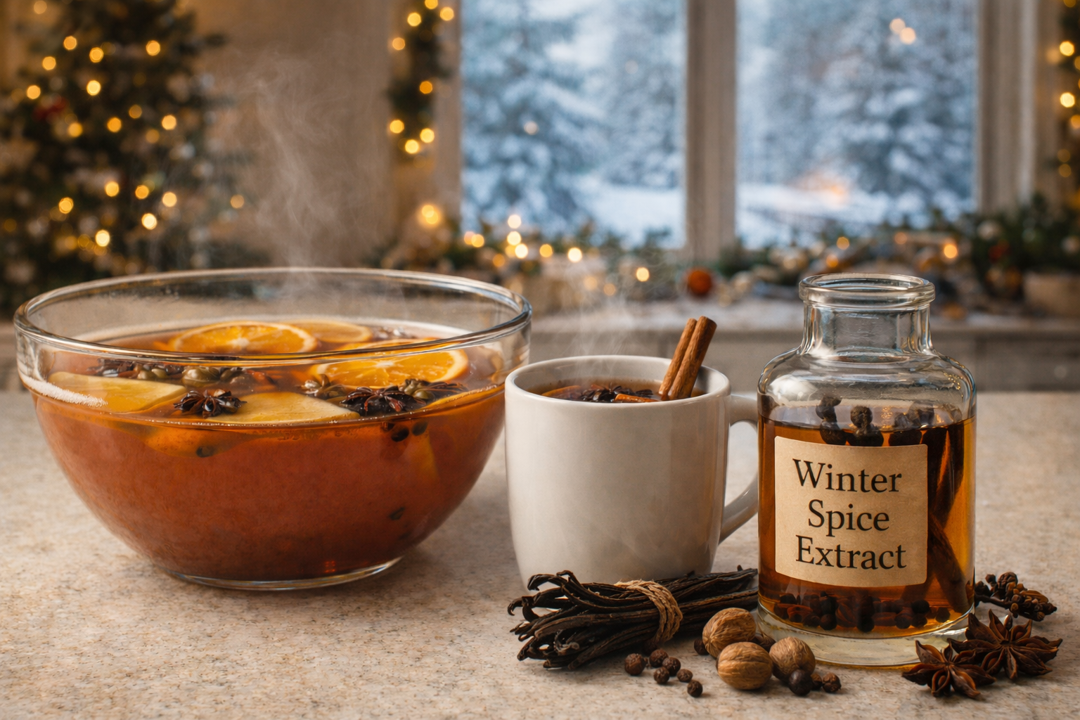Holiday Wassail Recipe with Winter Spice Extract