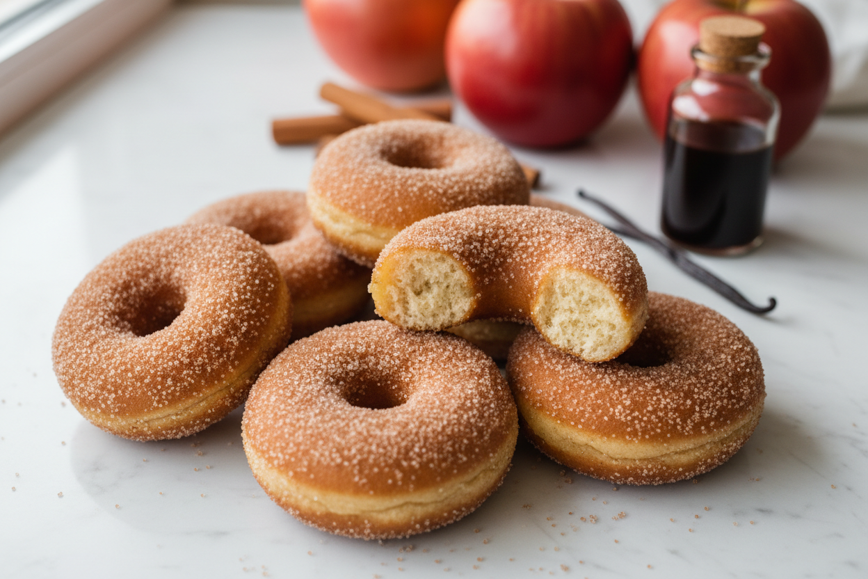 Baked Apple Cider Donuts