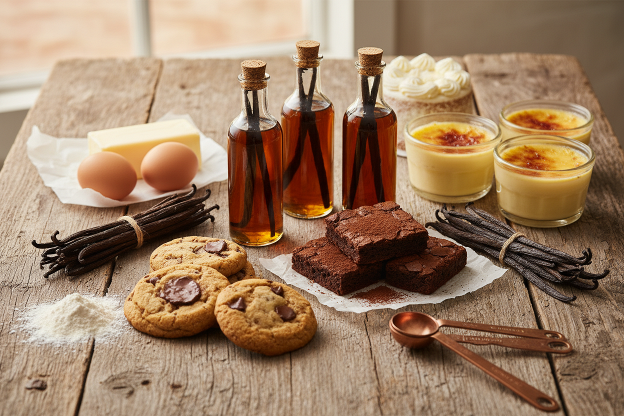 Baking with Homemade Vanilla Extract - Why it Makes a Difference