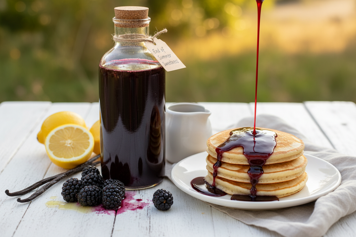 Blackberry Vanilla Syrup