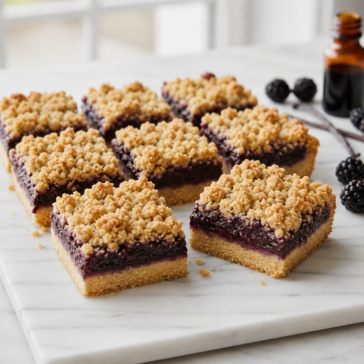 Blackberry Pie Bars