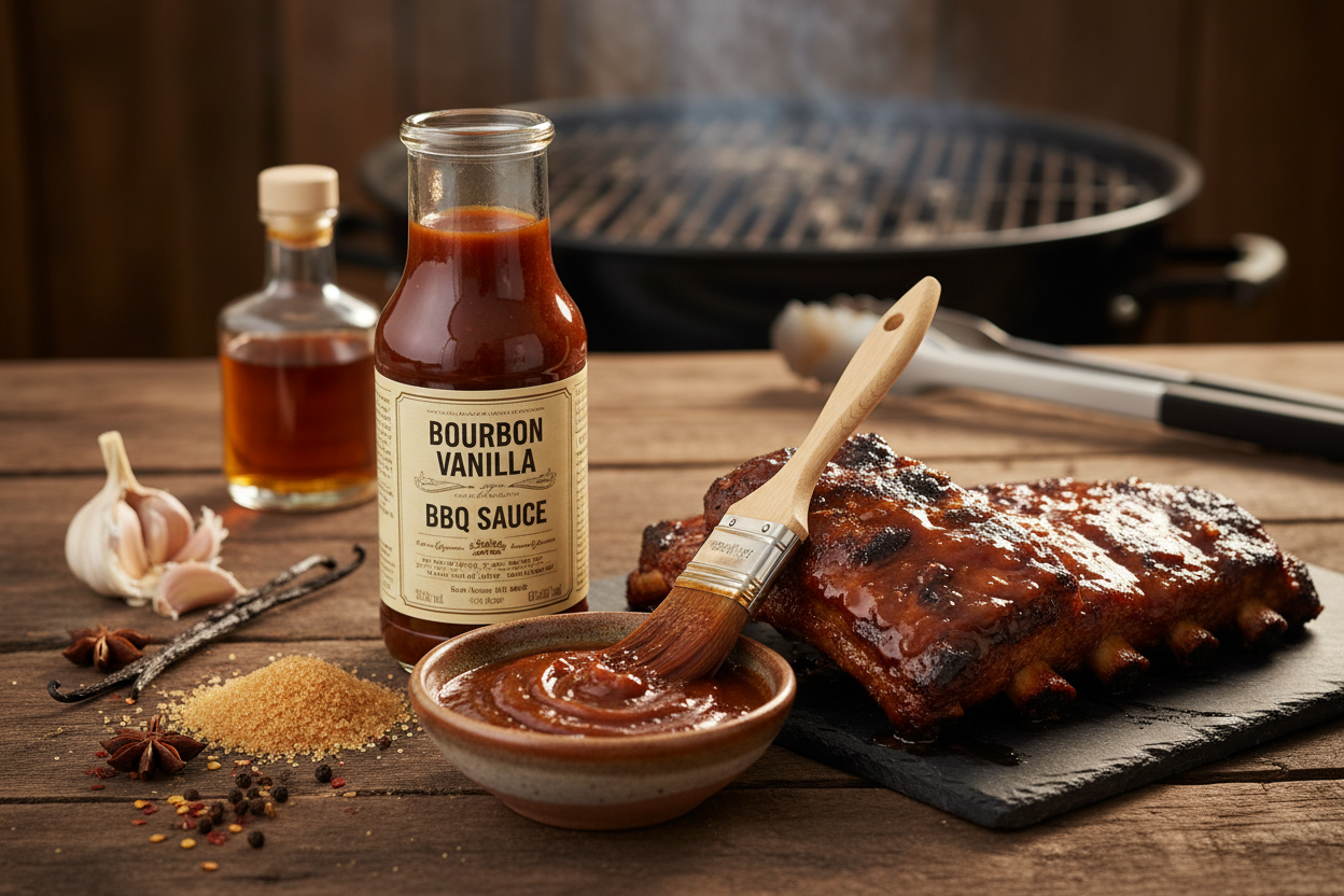 Bourbon Vanilla BBQ Sauce