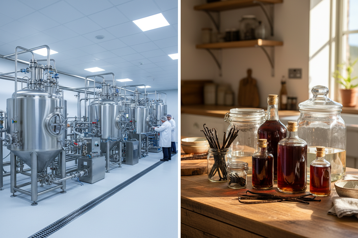 Commercial vs. Home Vanilla Extract: Why Slow Extraction Captures More Flavor