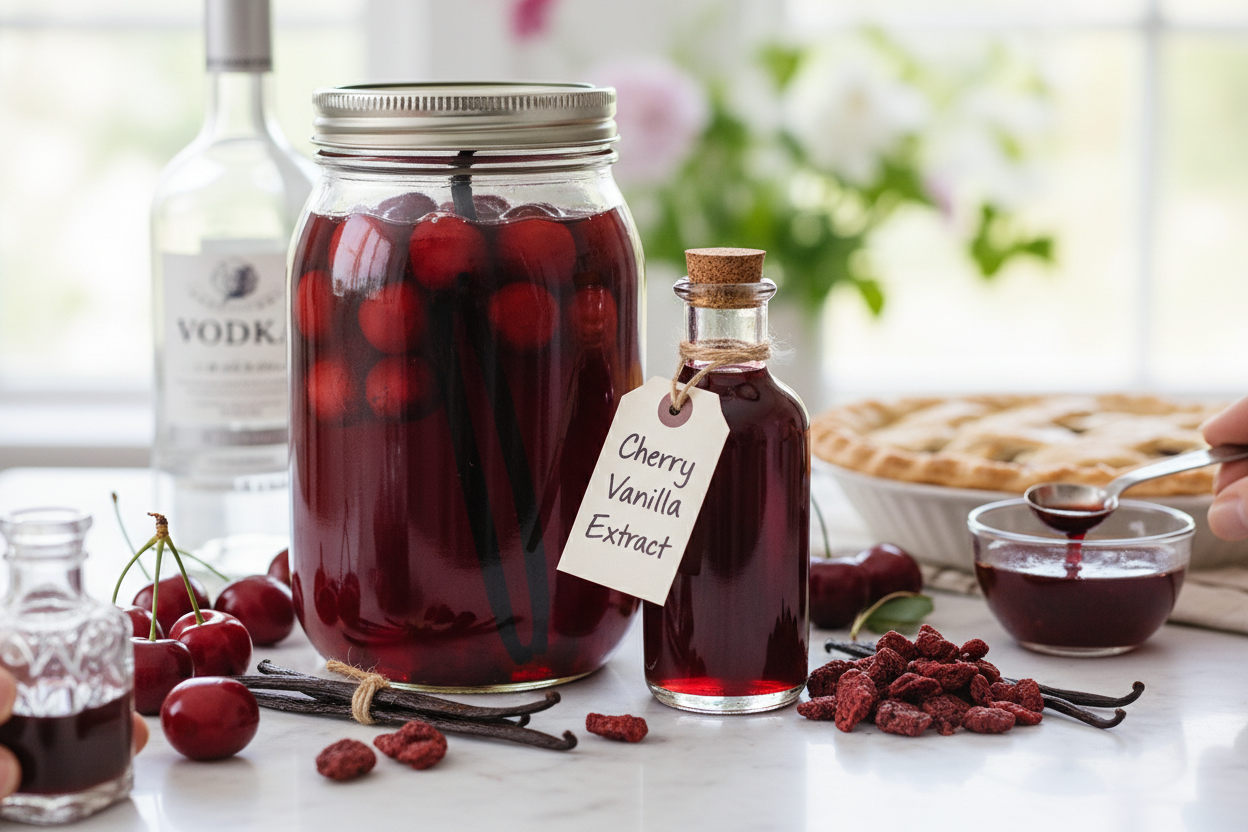 DIY Cherry & Vanilla Extract
