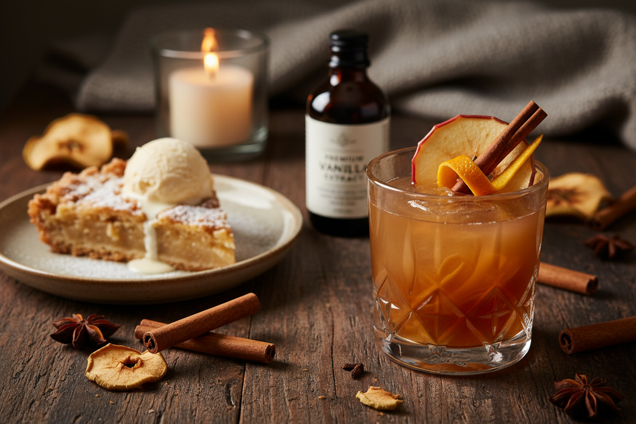 10 Fall Desserts, Mocktails & Cocktails Made Better with Apple Caramel Vanilla Extract