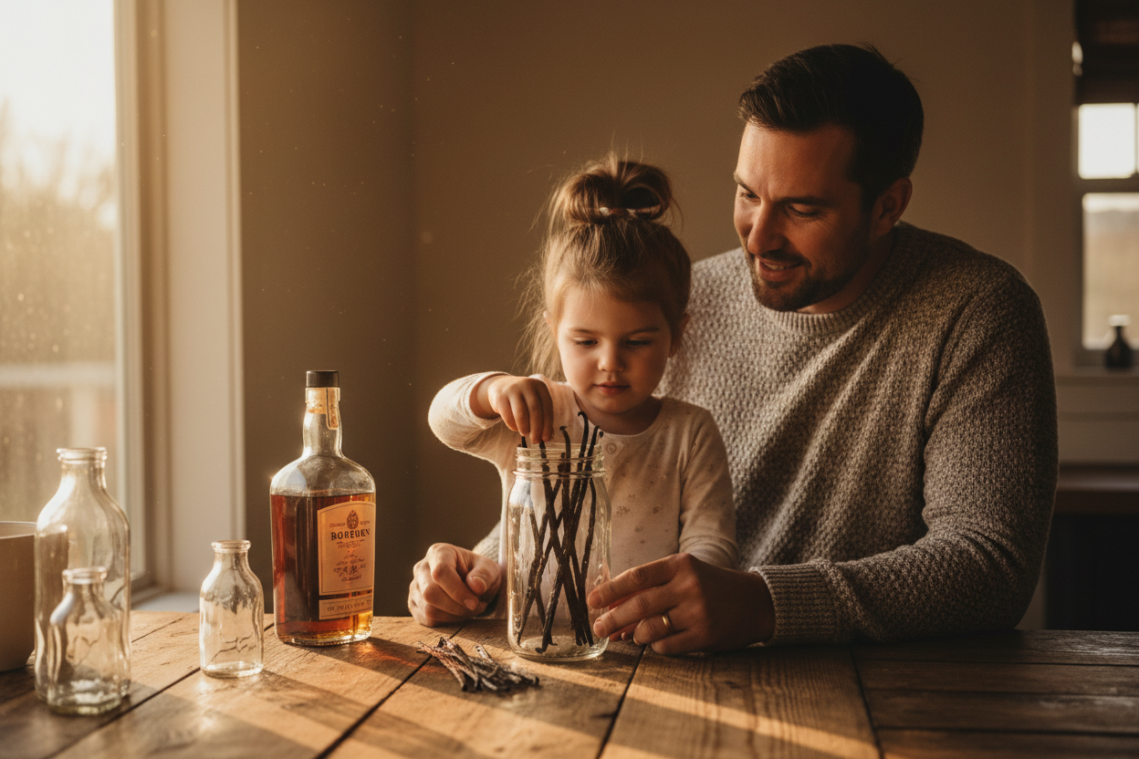 The Best Father's Day Gift: Make Vanilla Extract With Dad