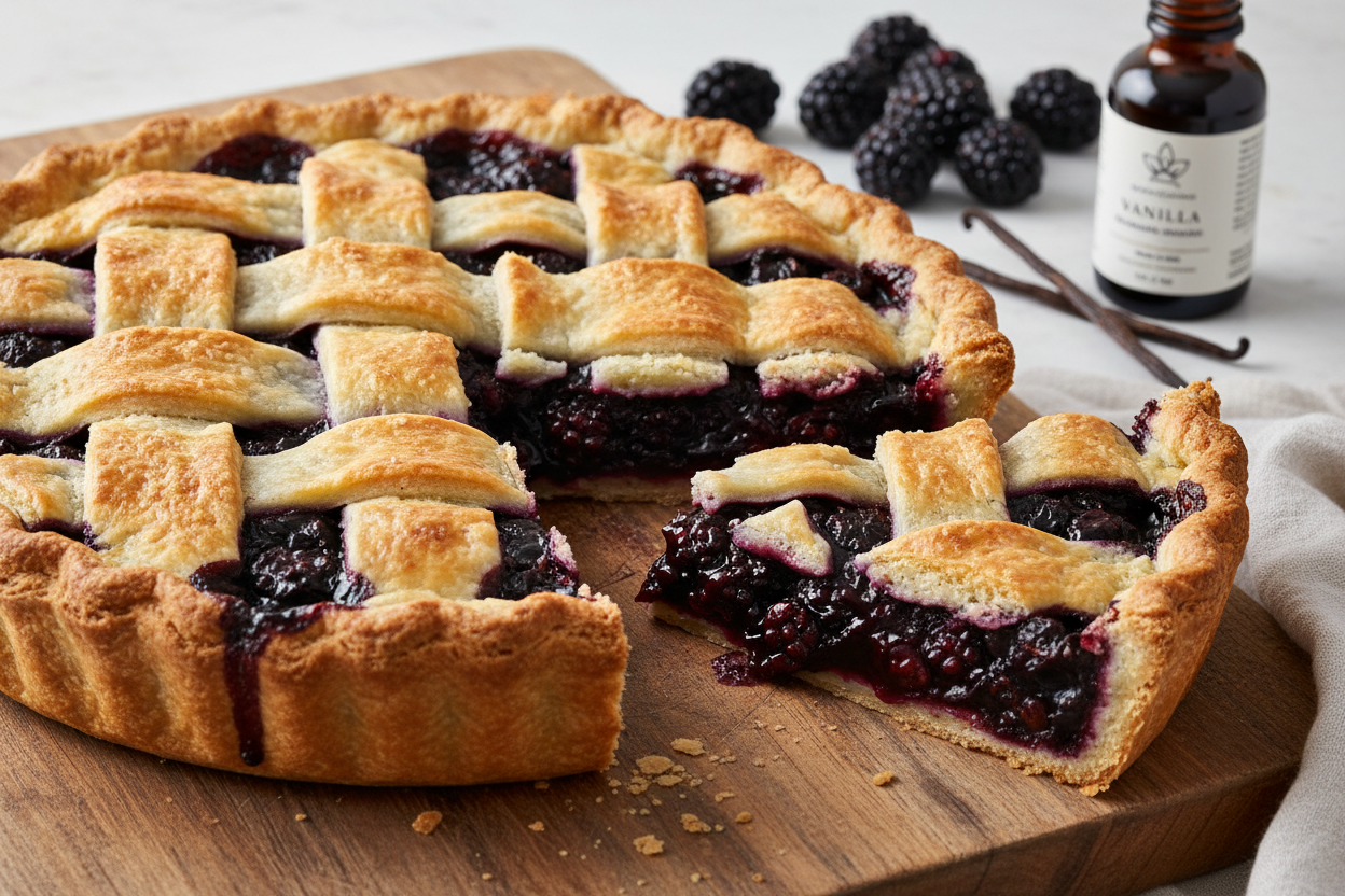 Fresh Blackberry Pie