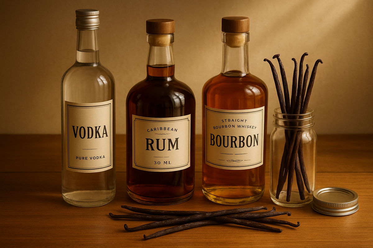 Different Extracts Step 2: How to Choose Alcohol for Homemade Vanilla Extract ...