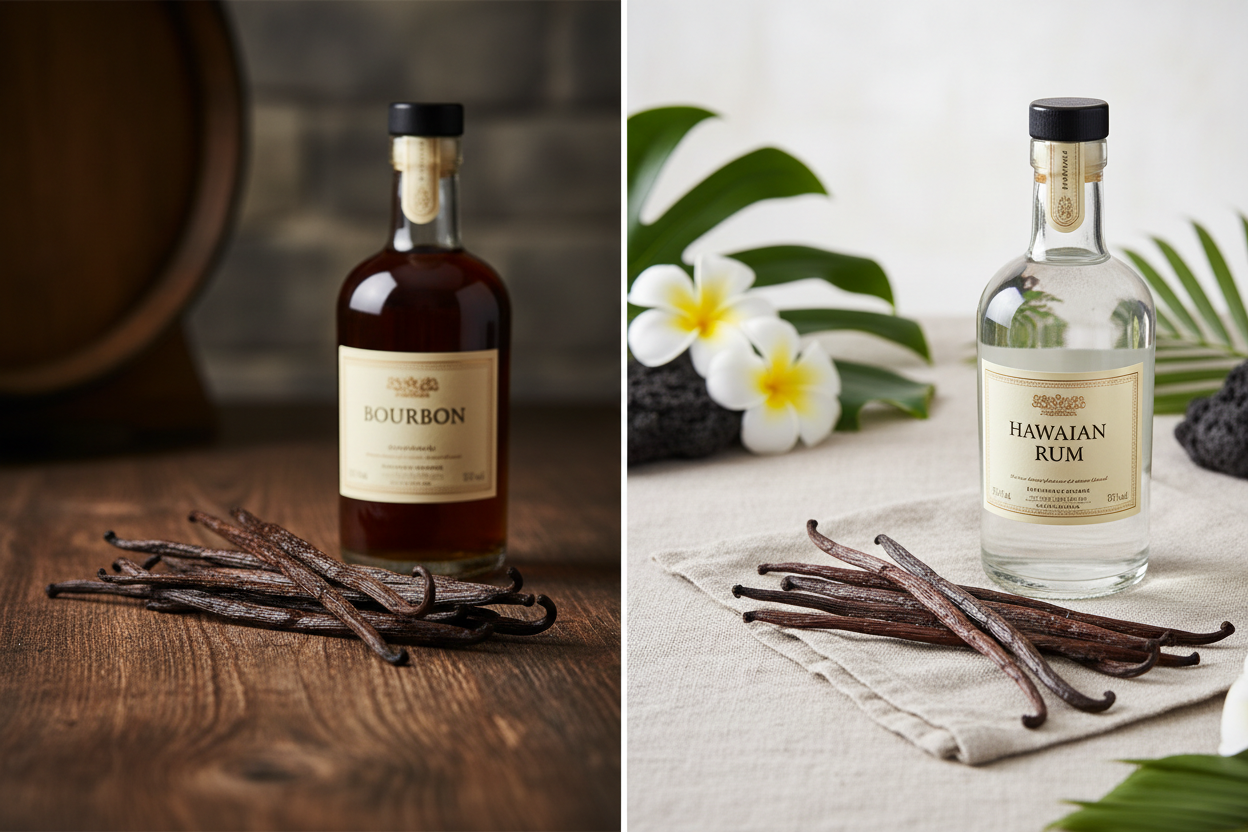Hawaiian vs. Mexican Veracruz Vanilla Beans: Same Species, Worlds Apart in Flavor