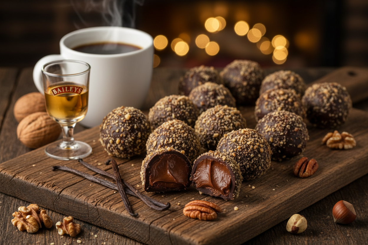 Irish Cream Truffles