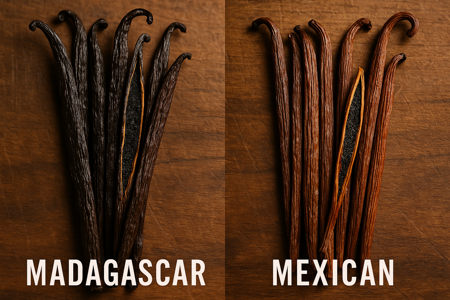 Madagascar vs Mexican Planifolia Beans: The Ultimate Vanilla Comparison