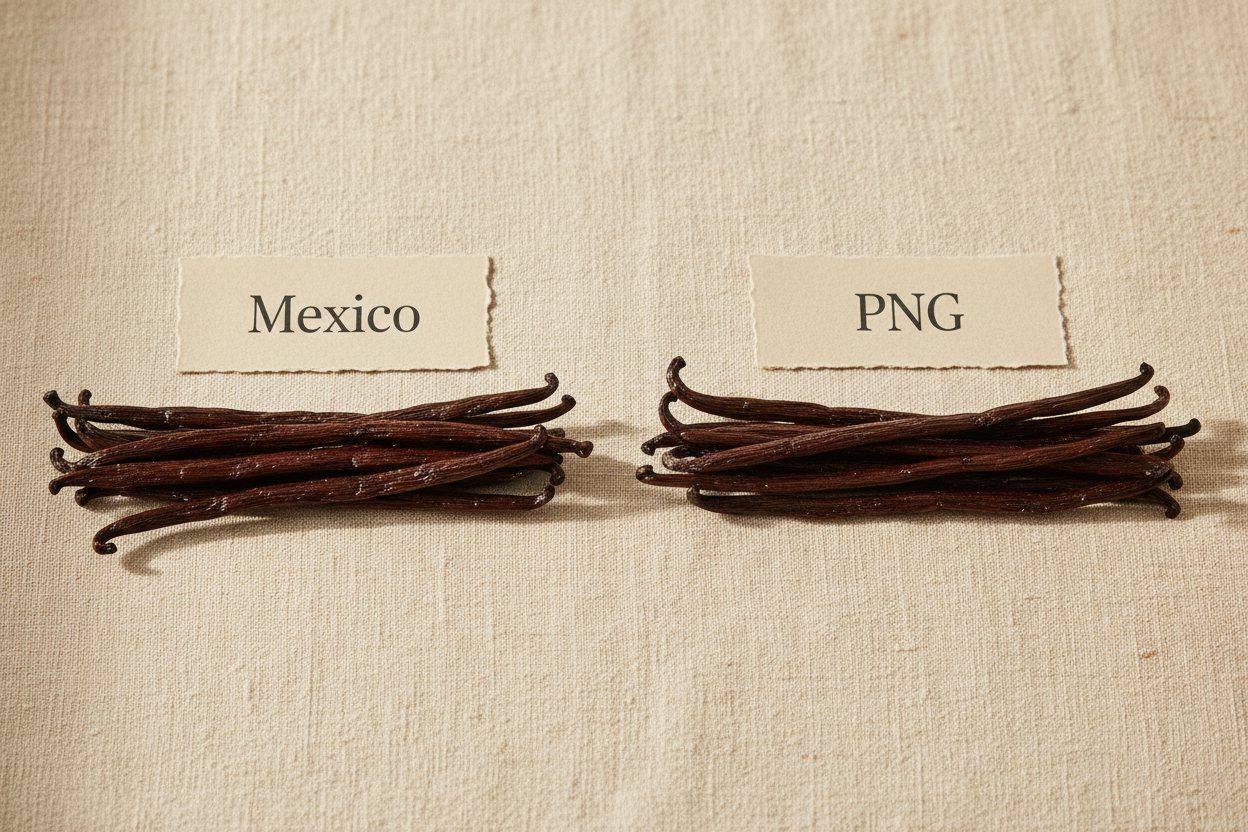 Veracruz vs. Popondetta: A V.planifolia Vanilla Bean Comparison