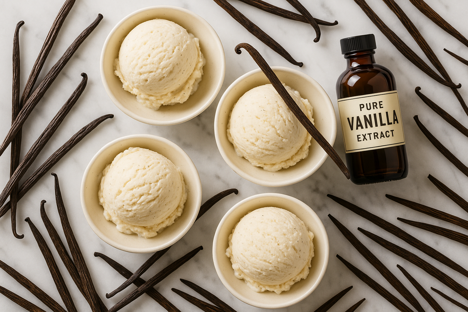 How Professional Chefs Choose the Perfect Vanilla Ice Cream: The Madagascar Vanilla Difference