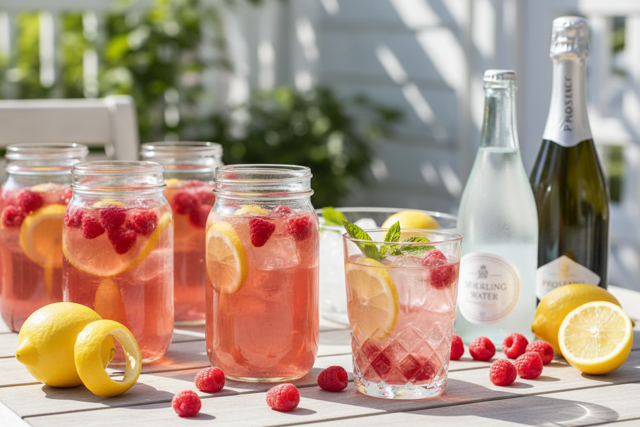 Raspberry Limoncello in the works!
