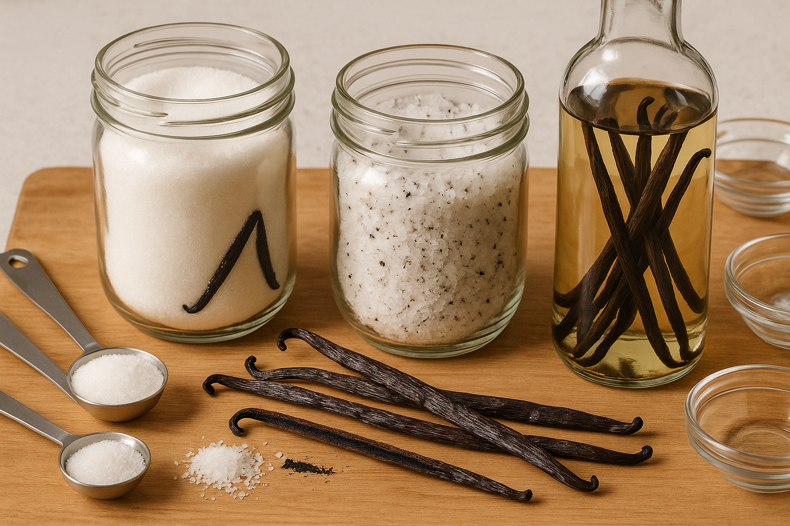 DIY Vanilla Sugar, Vanilla Salt, and Other Infusions