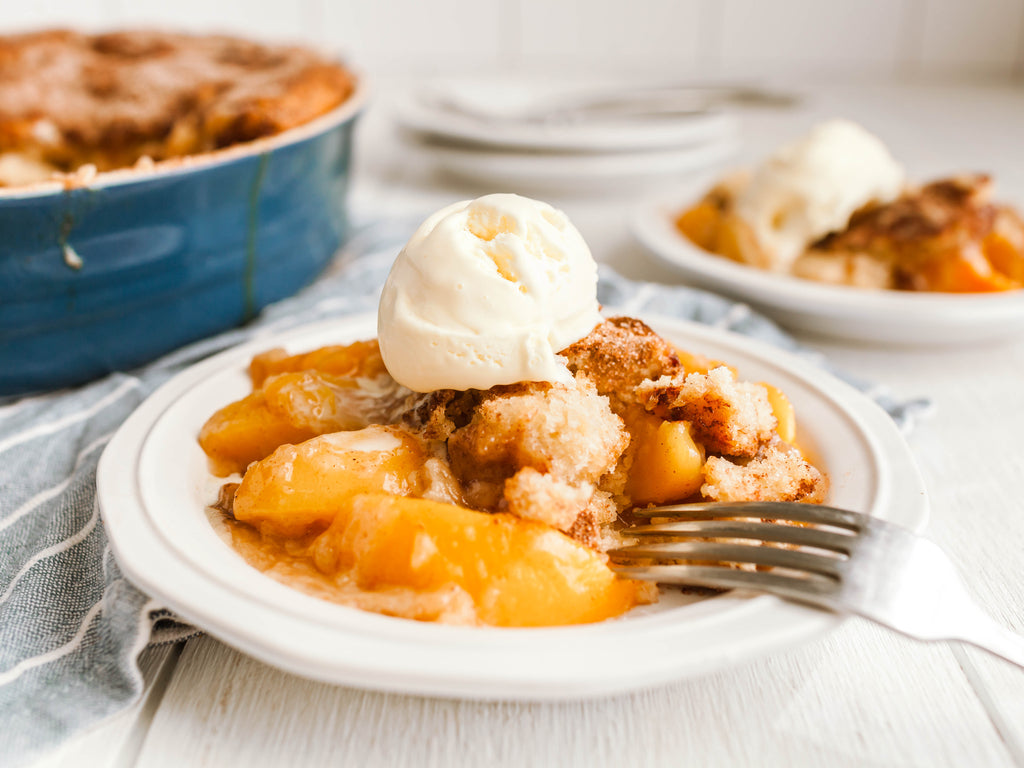 The Perfect Peach Cobbler