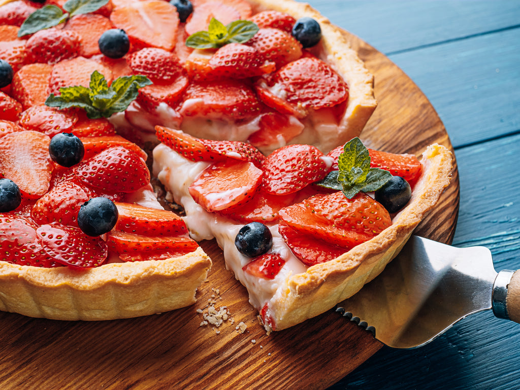 Fresh and Creamy Fruit Tarts