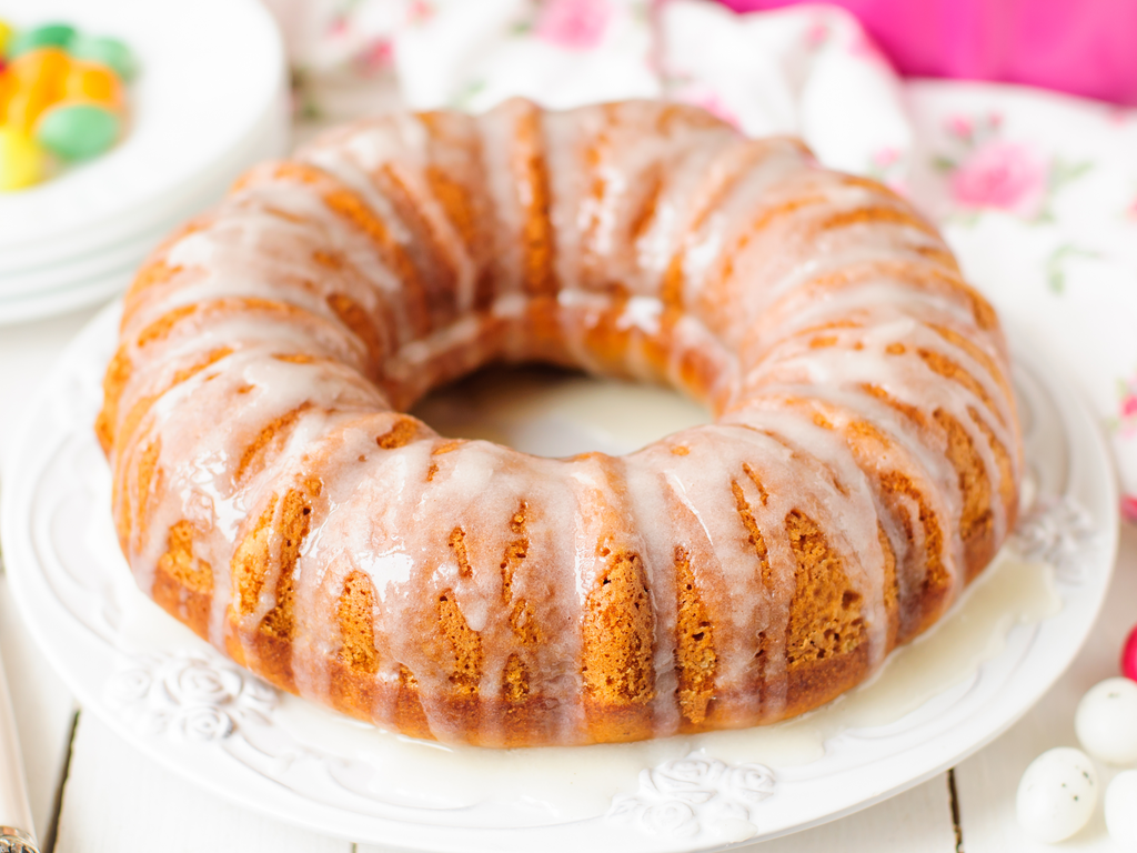 Amaretto Vanilla Cake