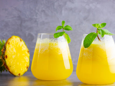 Tropical Pineapple and Vanilla Bean Cocktail
