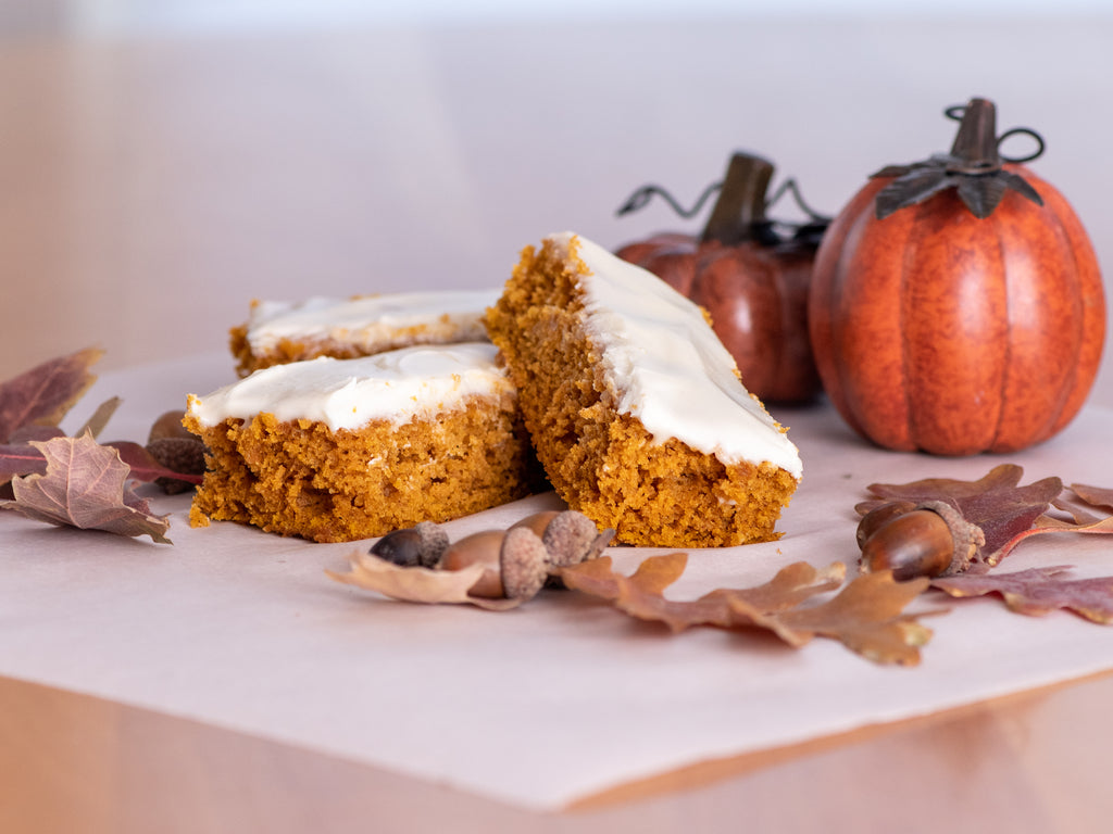 Pumpkin Bars with Browned Sugar Frosting – VanillaPura