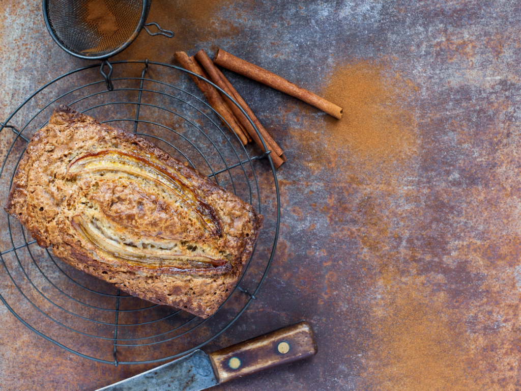 Judy's Banana bread with Cinnamon Extract