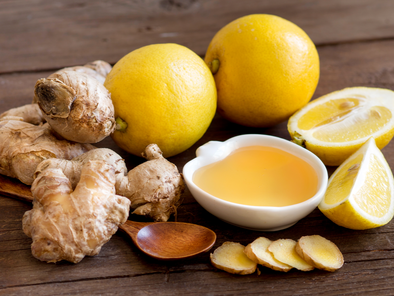 Vanilla Lemon & Ginger Infused Honey