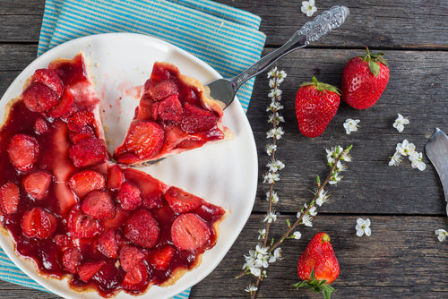 Aunt Ilene's Fresh Strawberry Pie With a Coconut Shortbread Crust