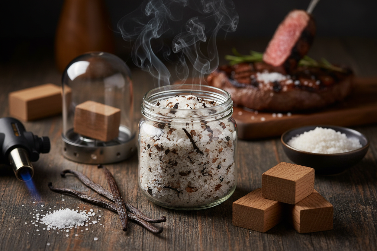Smoked Vanilla Sea Salt