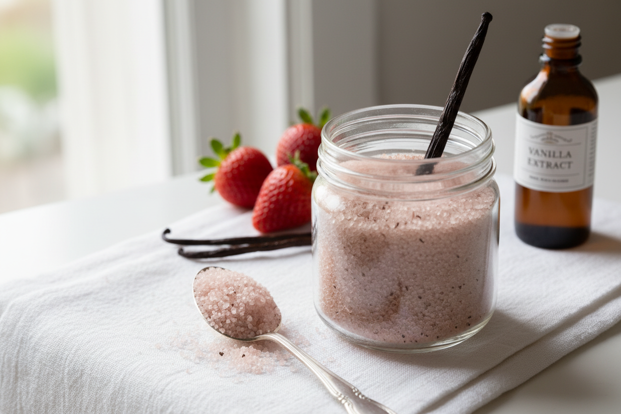 Strawberry Vanilla Sugar