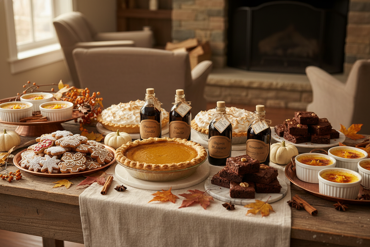 5 Thanksgiving Desserts Where Premium Extracts Truly Shine