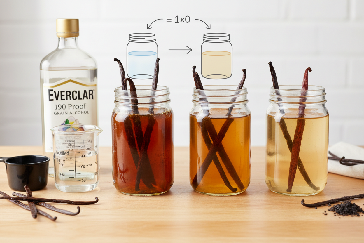Using Everclear for Vanilla Extract