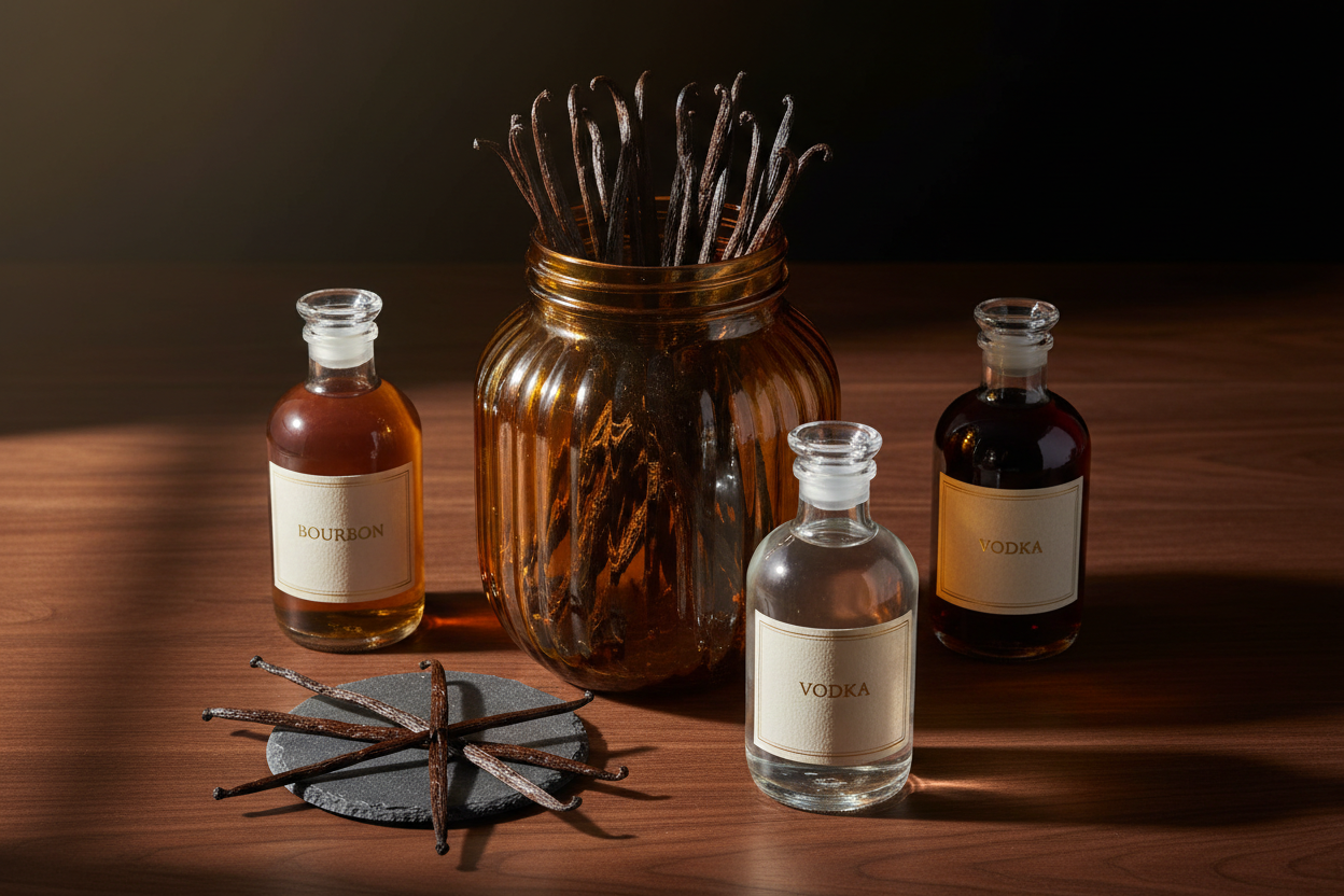 Using Vanilla Beans from Different Spirits in Your First Mother Jar