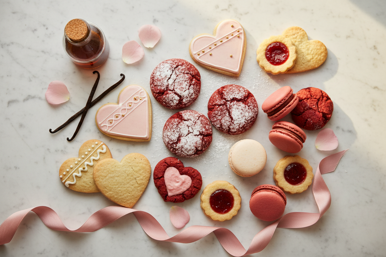 10 Best Valentine's Day Cookies Made with Vanilla Extract