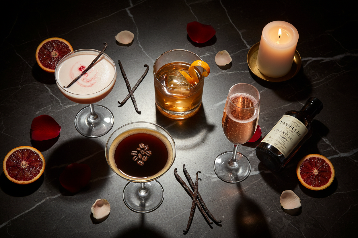 14 Vanilla-Enhanced Cocktails for Valentine's Day