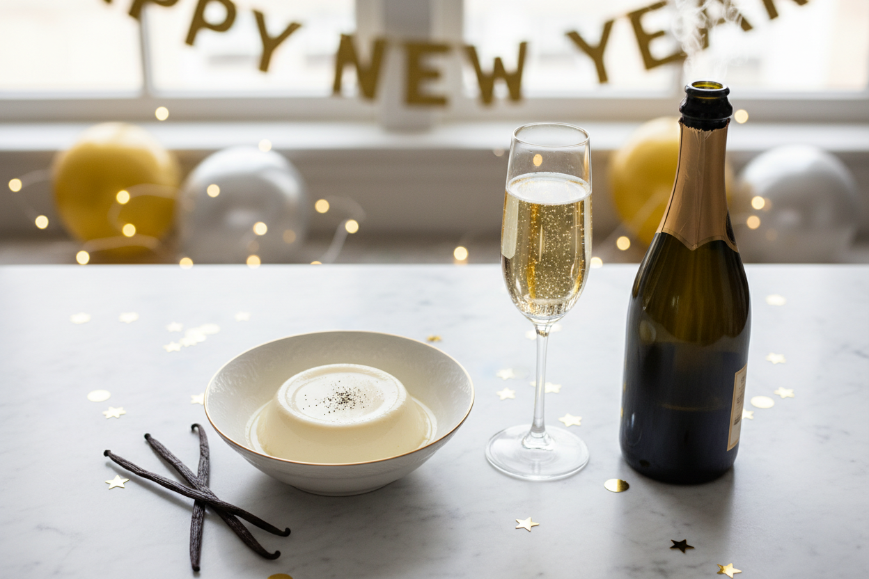 New Year's Vanilla Desserts That Pair Beautifully with Champagne