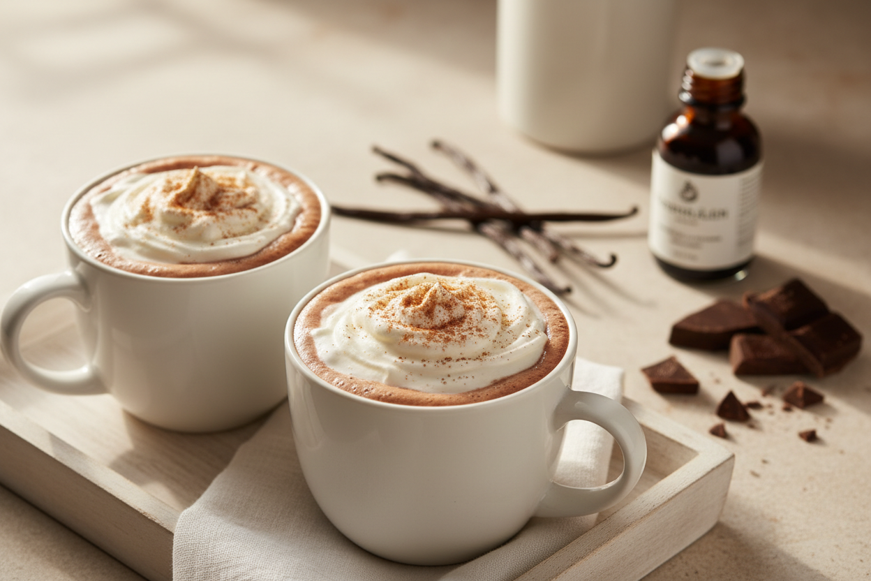 Vanilla Hot Chocolate We Make All Winter Long